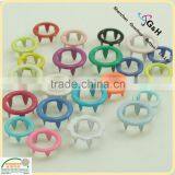 Painted Fashion Ring Prong Snap Button