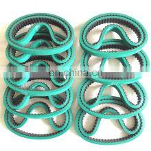 Green Rubber Coated Synchronous Belts(Hardness=45 Section T10)