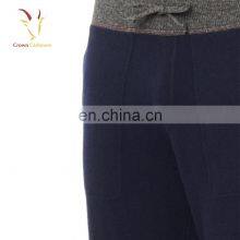 Men's 100% Cashmere Knitted Pants thumbnail-4