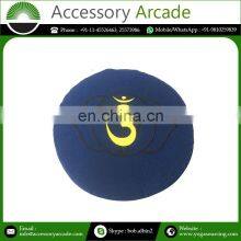 Top Sale Round Shape Dyed 100% Cotton Twill Yoga Zafu Meditation Cushion Buy From Indian Supplier thumbnail-4