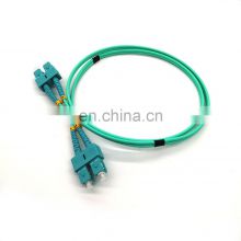 PVC fiber Jacket simplex G.652D OM4 OM3 sc patch cord