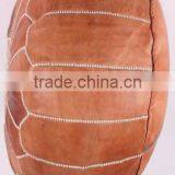 Luxury Custom Logo Moroccan Leather Ottoman thumbnail-2