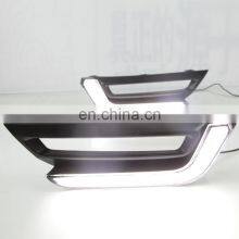 Daytimre Runing Light Front Bumper Lights LED Fog Lamp for Honda CRV 2017 2018 ABS Material thumbnail-4