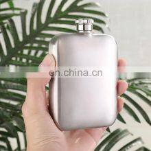 Outdoor Personality Designer Wholesale 6oz Men Portable Stainless Steel Liquor Hip Flasks thumbnail-5