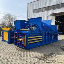 horizontal hydraulic baling press