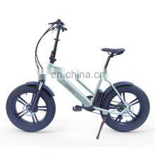 Wholesale 20inch 36v 350W 32KM/H Speed 10.4AH Electric City Bike Fat Tire E-bike thumbnail-1