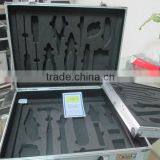 Zeikos Tool/SLR Camera Hard Aluminum Metal Carrying Case/Travel Briefcase-Black