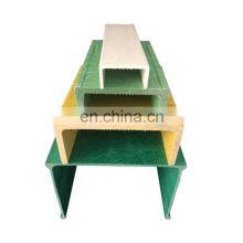 FRP Fiberglass Pultrued Round Rube Profiles GRP Plastic U Profiles Channel thumbnail-2