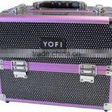 Personized Aluminum Makeup Cosmetic Suitcase Quality Choice thumbnail-4