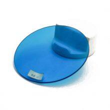 Custom Bandpass Filter QB11 Cyan Blue Filter Select Absorbent Cyan Blue Glass Filter thumbnail-3