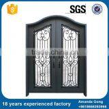 Premium Quality Modern Wrought Iron Security Doors Design thumbnail-3
