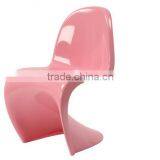 Hot Sale Famous Designer S Shape Fiberglass Verner Chair Replica thumbnail-2