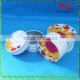Nice Logo Printing Aluminum Jar Container,white Screw Cosmetic Aluminum Jar thumbnail-1