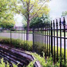 Outdoor Villa Perimeter Fence System - Interlocking Steel Panels With Weatherproof Coating thumbnail-2