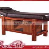 Beiqi 2016 New Beauty Salon Comfortable Stable Massage Bed With Wood Base Solid Wood Furniture thumbnail-1