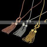 Vintage Tassel Necklace Chain Gold Necklace Designs in 10 Grams thumbnail-2