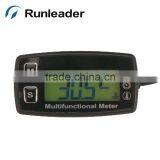 Digital LCD Tach Hour Meter Thermometer Temp Meter for Gas Engine Motorcycle Marine Jet Boat Buggy Tractor Pit Bike Paramotor thumbnail-3