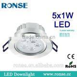 Ronse Led Ceiling Light Recessed High Power 5*1W(RS-2041(C))
