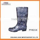 2015 High Heel Women' Cheap PVC Rain Boots thumbnail-1