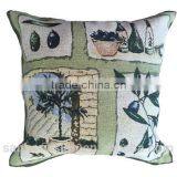 100% Polyester Printed Custom Cushion Cover thumbnail-1