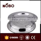 Stainless Steel Round Tray With 0PP Bag thumbnail-2