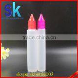 PE Material 30ml pe Unicorn Bottle With Childproof Cap for e Liquid thumbnail-5