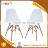 Stackable Plastic Chair White Outdoor Plastic Chair thumbnail-2