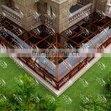 Energy Efficient Double-pane Insulated Glass Aluminium Villa Glass Room/patio Sun Rooms thumbnail-1