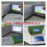 Paper Card + LCD Screen + USB + Battery 7 Inch Invitation LCD Video Greeting Card thumbnail-1