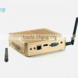 Haswell Nuc Barebone Fanless Mini PC Win10 Wintel Core i3 4010Y i5 4210Y 4K HTPC Graphics HD 4200 Optional 300M Wifi Bluet thumbnail-3