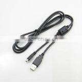 High Quality Ferrite Core USB 2.0 A Male to USB 2.0 Mini B Male Cable