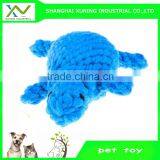 the shape of tortoise--pet chews cotton toy