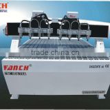 multi-heads cnc engraving machine for european furniture with 8 heads