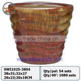 Vietnamese Pottery, Planters, Pots, Vases, Vasos Vietnamitas thumbnail-1