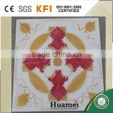 Fireproof gypsum ceiling board with fiber inside for home decoration