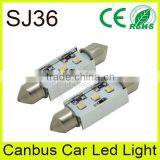 36mm 3W License Plate Light, Canbus LED Festoon, Car Auto LED Bulbs