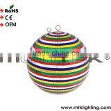 Wholesale 24" Multi-color Mirror Balls Ornaments/colorful Disco Ball Hot Selling