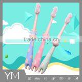 Wheat Straw Non-toxic Wholesale Kid Toothbrush Child Toothbrush Baby Toothbrush Quality Choice thumbnail-1