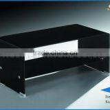 Latest High Quality CT-097 Bent Tempered Glass Fashion Coffee Table thumbnail-1