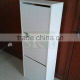 Three Doors Wooden Shoe Cabinet From China thumbnail-1