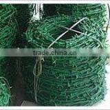 PVC coated barbed wire