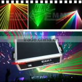 High Power Led Stage Light Outdoor Advertising Laser Projector 5w Full Color Laser Show System