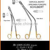 Schubert Cervical Biopsy Forceps Deep Bend, Cervical Biopsy Forceps,biopsy Forceps,specimen Biopsy Forceps, Biopsy Punches