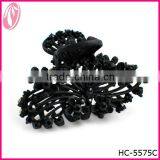 Fashion Plain Metal Hair Accessory Diamante Flower Hair Claw thumbnail-1