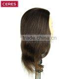 Professional Makeup 18-24 Inch Cheap 100% Human Hair Mannequin Head Training Head thumbnail-4