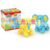 Walking Cartoon Elephant Music Dancing Light Toy for Kids thumbnail-1
