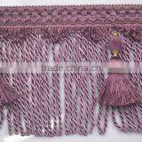 High Quality Rayon Bullion Fringe for Curtain Decorations thumbnail-3