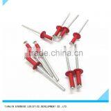 High Quality Red Color Open Type Countersunk Head Waterproof Aluminium Blind Rivet thumbnail-6