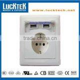 Germany Type Socket USB Wall Socket thumbnail-1
