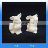 2016 Hot Easter Gift Porcelain Rabbit Napkin Ring for Tableware thumbnail-4